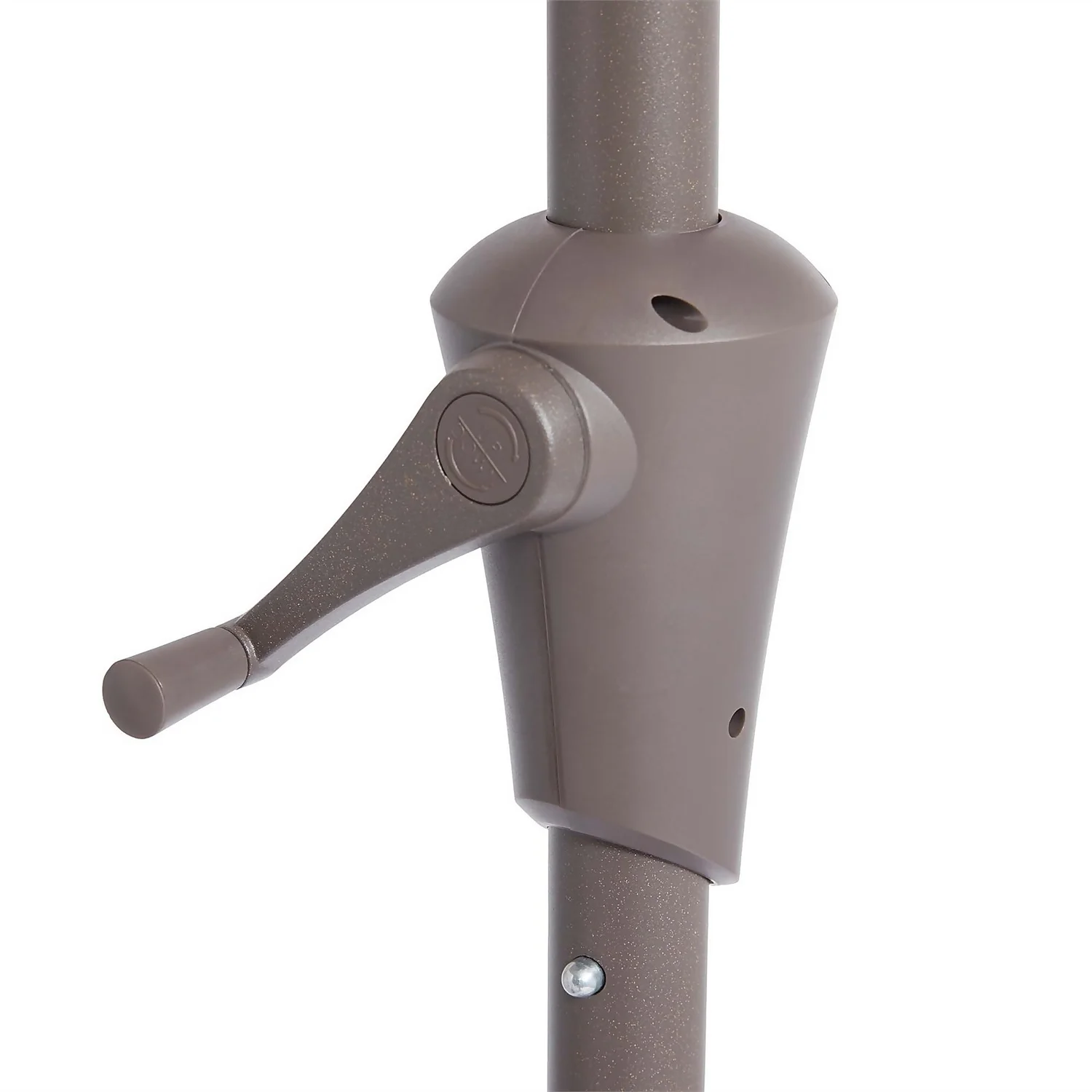 None 2.7m Crank & Tilt Parasol Natural - Dia. 38mm 7 None 2.7m Crank & Tilt Parasol Natural - Dia. 38mm - Image 5