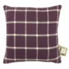Country Living Wool Check Cushion - 50x50cm - Grape -Furniture Series Sale 12889092 1894857574855323