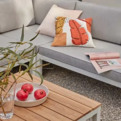 Spirit Metal Garden Corner Sofa Set - Grey -Furniture Series Sale 12889918 1424846181006982