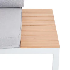 Spirit Metal Garden Corner Sofa Set - Grey -Furniture Series Sale 12889918 2024846181086020