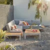 Spirit Metal Garden Corner Sofa Set - Grey -Furniture Series Sale 12889918 8284846180990773