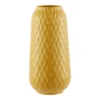 House Beautiful Diamond Ceramic Vase - Ochre -Furniture Series Sale 12891368 1934858800977397