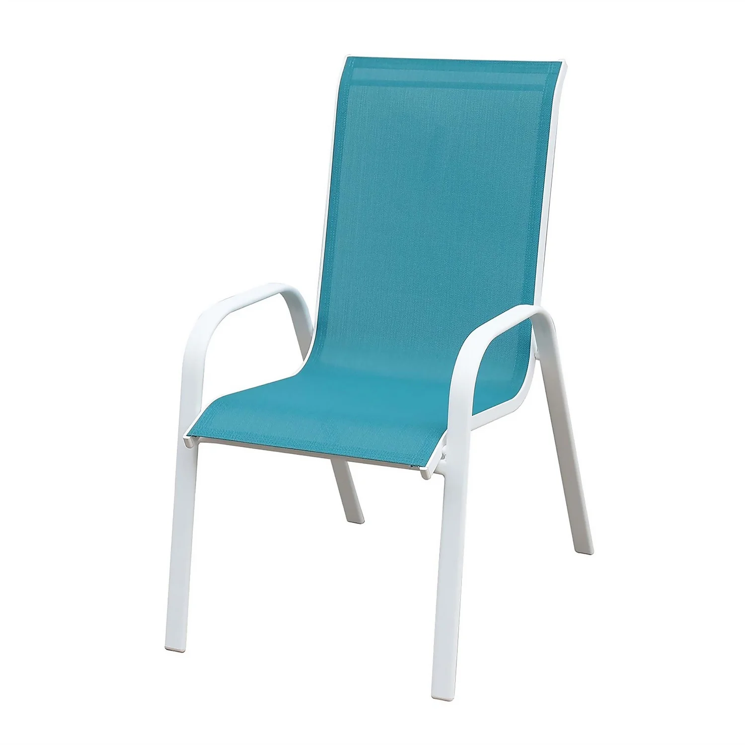 Malindi Stacking Chair - Blue 4 Malindi Stacking Chair - Blue - Image 2