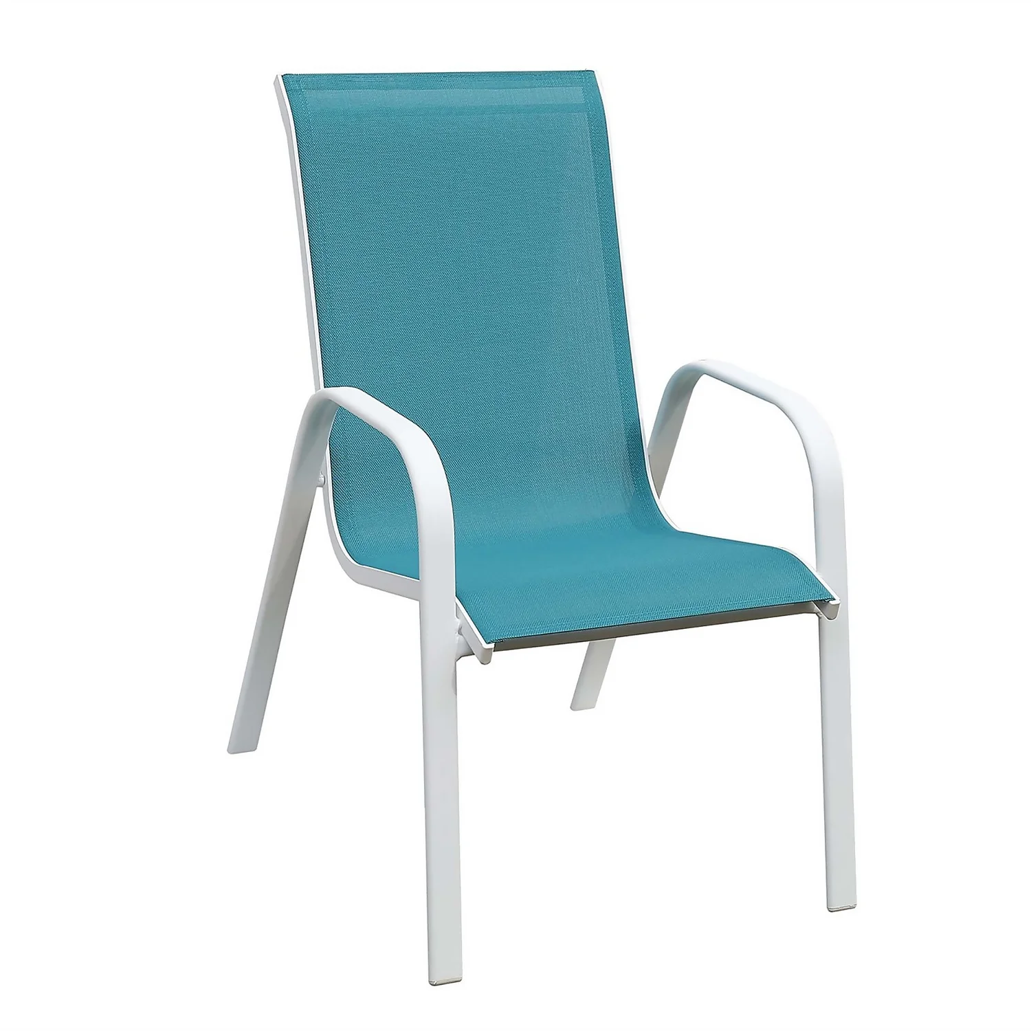 Malindi Stacking Chair - Blue 3 Malindi Stacking Chair - Blue