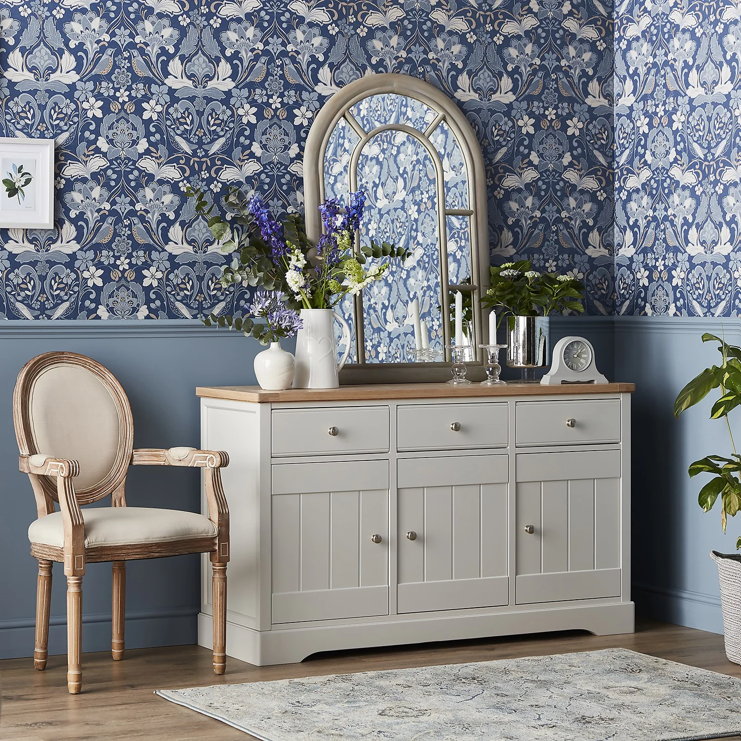 Country Living Wooden Arch Mirror 4 Country Living Wooden Arch Mirror - Image 2