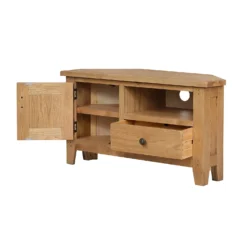 Hocombe Corner TV Stand - Oak -Furniture Series Sale 12914671 1174933241821584