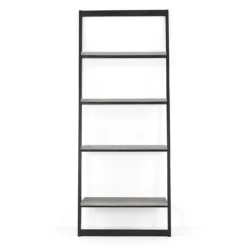Dalston Grey Ash Ladder Shelf -Furniture Series Sale 12915459 1874885834774860