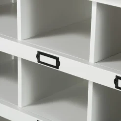 Ashstead Shoe Cupboard - Oak & Ivory -Furniture Series Sale 12917100 1504901116033428