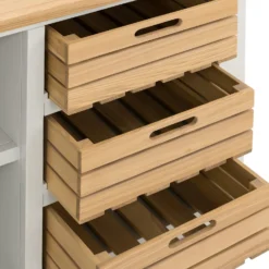 Ashstead Small Sideboard - Oak & Ivory -Furniture Series Sale 12917103 1734897162955025