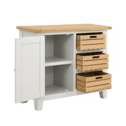 Ashstead Small Sideboard - Oak & Ivory -Furniture Series Sale 12917103 6594897162675257