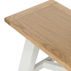 Ashstead Bench - Oak & Ivory -Furniture Series Sale 12917114 1154897161579243