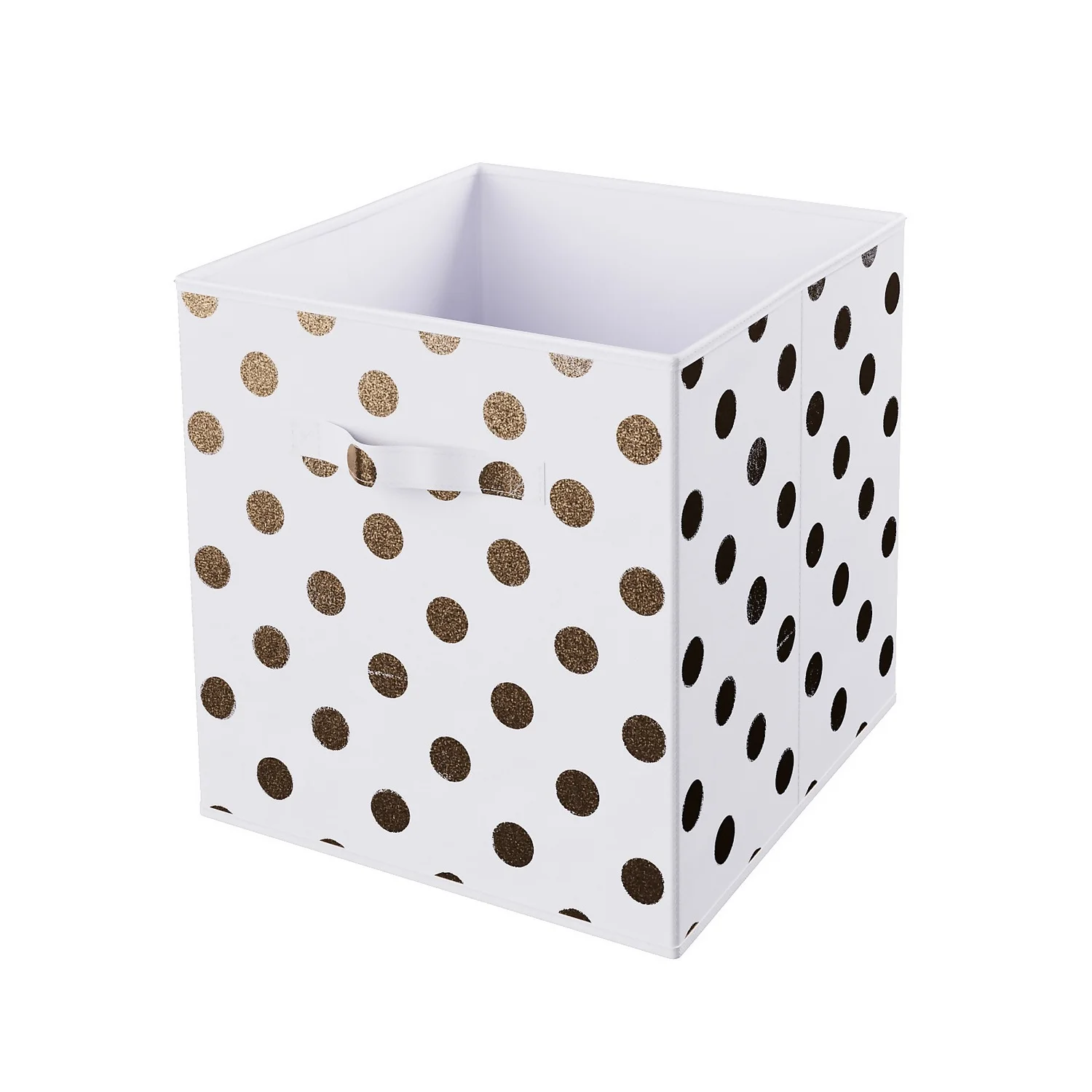 Living Elements Compact Cube Foil Spot Insert - White & Gold 3 Living Elements Compact Cube Foil Spot Insert - White & Gold