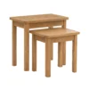 Norbury Nest Of 2 Tables - Oak -Furniture Series Sale 12940835 3274873340873916