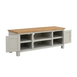Norbury Wide TV Stand - Grey -Furniture Series Sale 12940856 1484873338403434