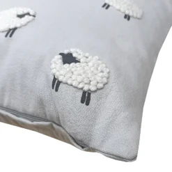 None French Knot Sheep Cushion - 43x43cm -Furniture Series Sale 12940885 1924862494364190