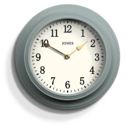 None Jones Cocktail Wall Clock - Duck Egg