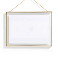 Hanging Metal Frame - 30x40cm - Brushed Brass -Furniture Series Sale 13027970 3454951083104574