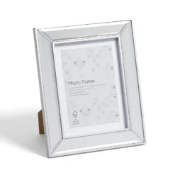 Bevelled Photo Frame 7x5 Silver. -Furniture Series Sale 13027992 8654930896263583