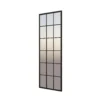 Black Metal Rectangle Window Pane Leaning Mirror - 150x50cm -Furniture Series Sale 13031833 1684893868624443