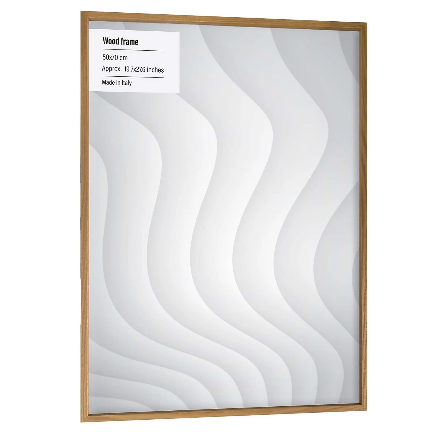 Wood Photo Frame - 50x70cm - Oak 3 Wood Photo Frame - 50x70cm - Oak