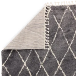 Moroccan Diamond Rug - Charcoal - 160x230cm -Furniture Series Sale 13112204 2004874881197951