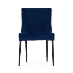 Ava Velvet Dining Chair - Set Of 2 - Navy 13 Ava Velvet Dining Chair - Set Of 2 - Navy -Furniture Series Sale 13125758 4784933241833932