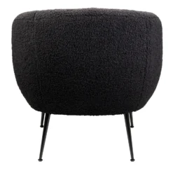 Tori Boucle Tub Chair - Black -Furniture Series Sale 13130400 1794919264933832