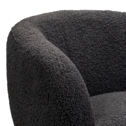 Tori Boucle Tub Chair - Black -Furniture Series Sale 13130400 2104919264948529