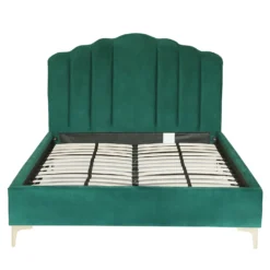 Sophia Scallop Double Bed - Emerald -Furniture Series Sale 13163860 1134918700697981
