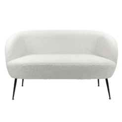 Tori Boucle Tub Sofa - White -Furniture Series Sale 13168215 1574919264451171