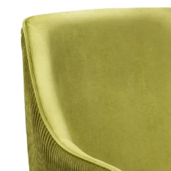 Pia Pleat Swivel Chair - Olive -Furniture Series Sale 13222763 1654940701676772
