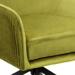 Pia Pleat Swivel Chair - Olive -Furniture Series Sale 13222763 1684940701734945