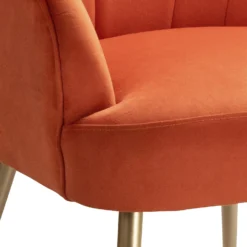 Sophia Scallop Occasional Chair - Burnt Orange 15 Sophia Scallop Occasional Chair - Burnt Orange -Furniture Series Sale 13222770 6824920057736278