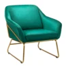 Evelyn Metal Frame Chair - Emerald -Furniture Series Sale 13222772 1284932955487316