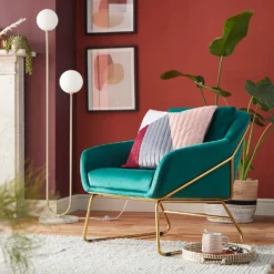 Evelyn Metal Frame Chair - Emerald -Furniture Series Sale 13222772 3214932955526721
