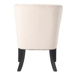 Sadie Velvet Accent Chair - Ivory -Furniture Series Sale 13223762 1594927512113223