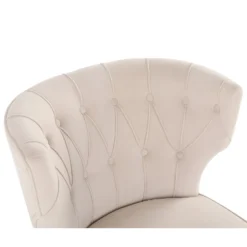 Sadie Velvet Accent Chair - Ivory -Furniture Series Sale 13223762 3894927512142902