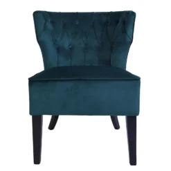 Sadie Velvet Accent Chair - Aegean Blue -Furniture Series Sale 13223769 3614958840618067