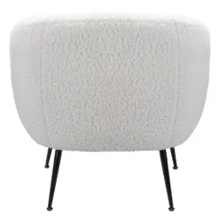 Tori Boucle Tub Chair - White -Furniture Series Sale 13224150 1774919264544705