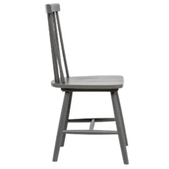 The Spindle Chair - Set Of 2 - Charcoal 15 The Spindle Chair - Set Of 2 - Charcoal -Furniture Series Sale 13460767 1254940701739700