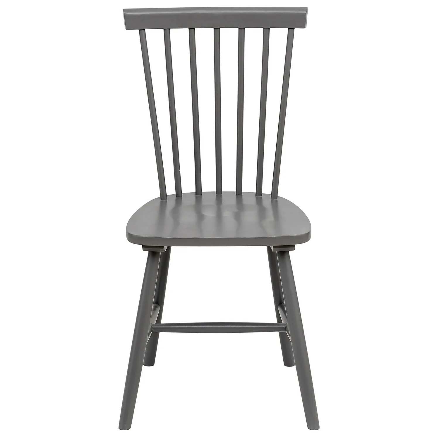 The Spindle Chair - Set Of 2 - Charcoal 6 The Spindle Chair - Set Of 2 - Charcoal - Image 4