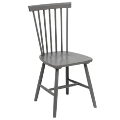 The Spindle Chair - Set Of 2 - Charcoal 13 The Spindle Chair - Set Of 2 - Charcoal -Furniture Series Sale 13460767 6404940701612782