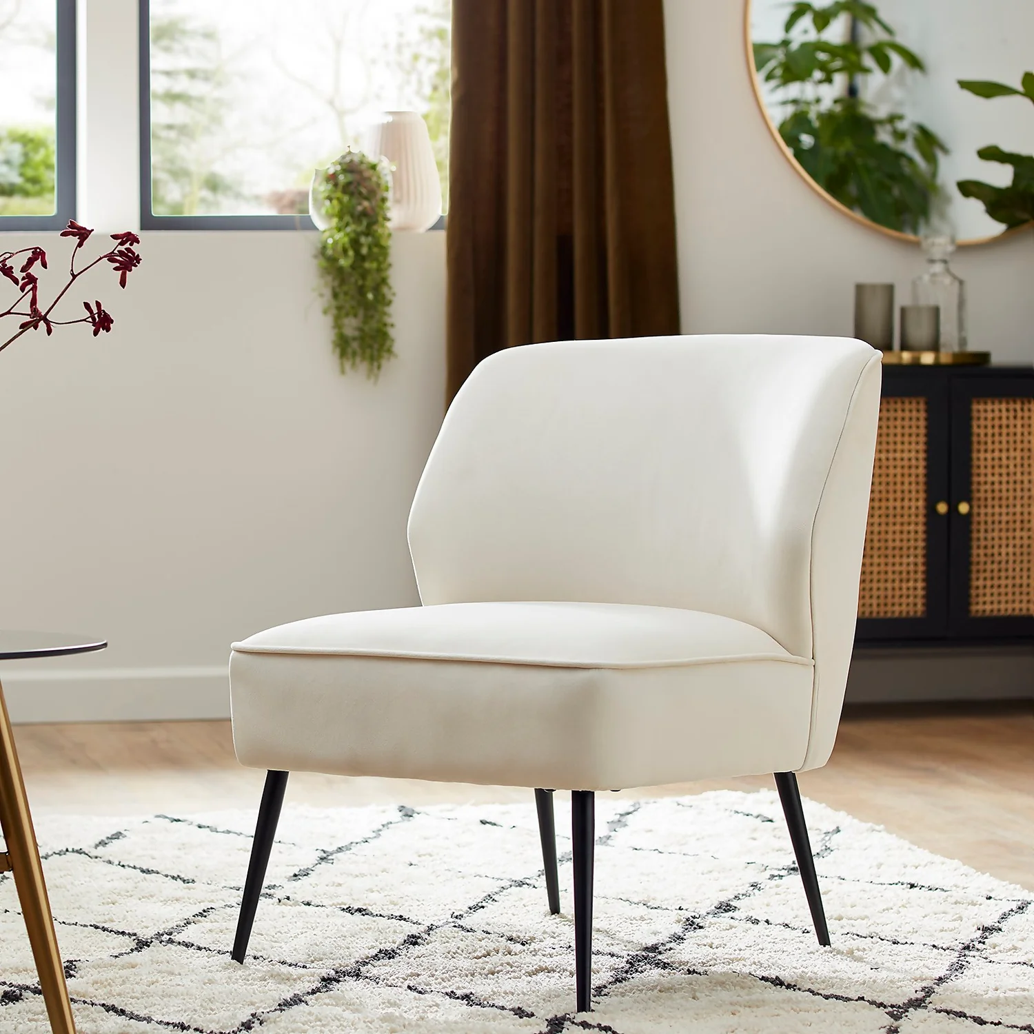 The Accent Chair - Cream 4 The Accent Chair - Cream - Image 2