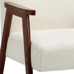 Alex Mid Century Boucle Armchair - Cream -Furniture Series Sale 13514415 1444964543364789