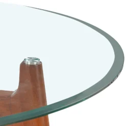 Baxter Glass & Oak Round Dining Table -Furniture Series Sale 13514421 1164963832144508
