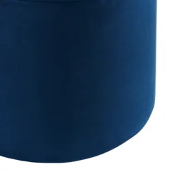 Pippa Round Pouffe - Blue -Furniture Series Sale 13514425 1414964604271272
