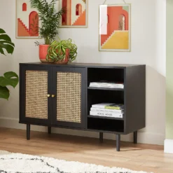 Kubu Rattan Sideboard - Black -Furniture Series Sale 13633735 1615009196900123