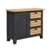 Ashstead Small Sideboard - Oak & Charcoal -Furniture Series Sale 13642198 1335045743853595