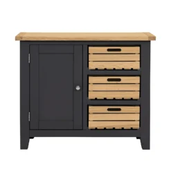Ashstead Small Sideboard - Oak & Charcoal -Furniture Series Sale 13642198 1535045743886223