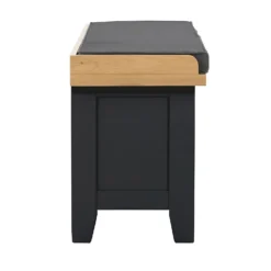 Ashstead Storage Bench - Oak & Charcoal -Furniture Series Sale 13642204 1214953455738991